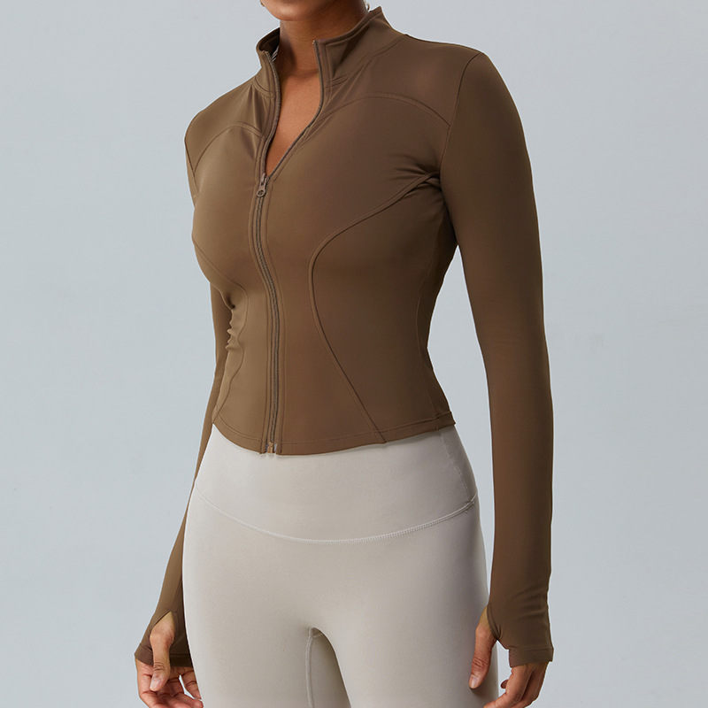 Fleece-Lined Yoga Jacket - Image 16