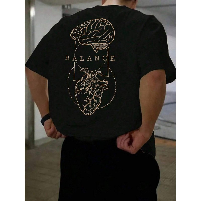 Fashionable Printed Loose-fitting Short-sleeved Shirt - Image 5
