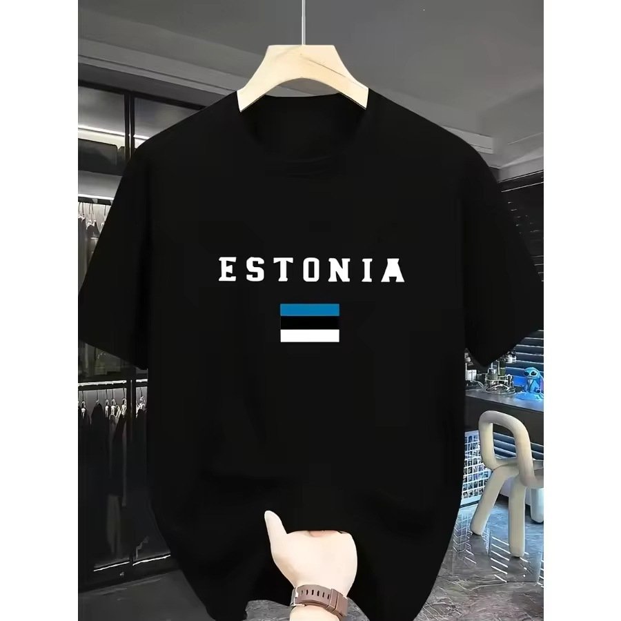Printed Casual Loose-fitting Breathable Thin Short-sleeve Top - Image 6