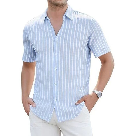 Mens Slim-fit Business Shirt Lightweight - Image 5