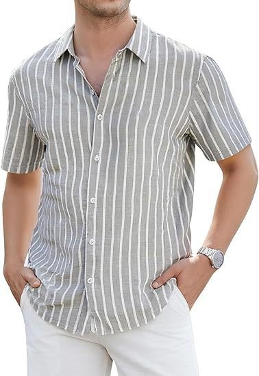 Mens Slim-fit Business Shirt Lightweight - Image 4