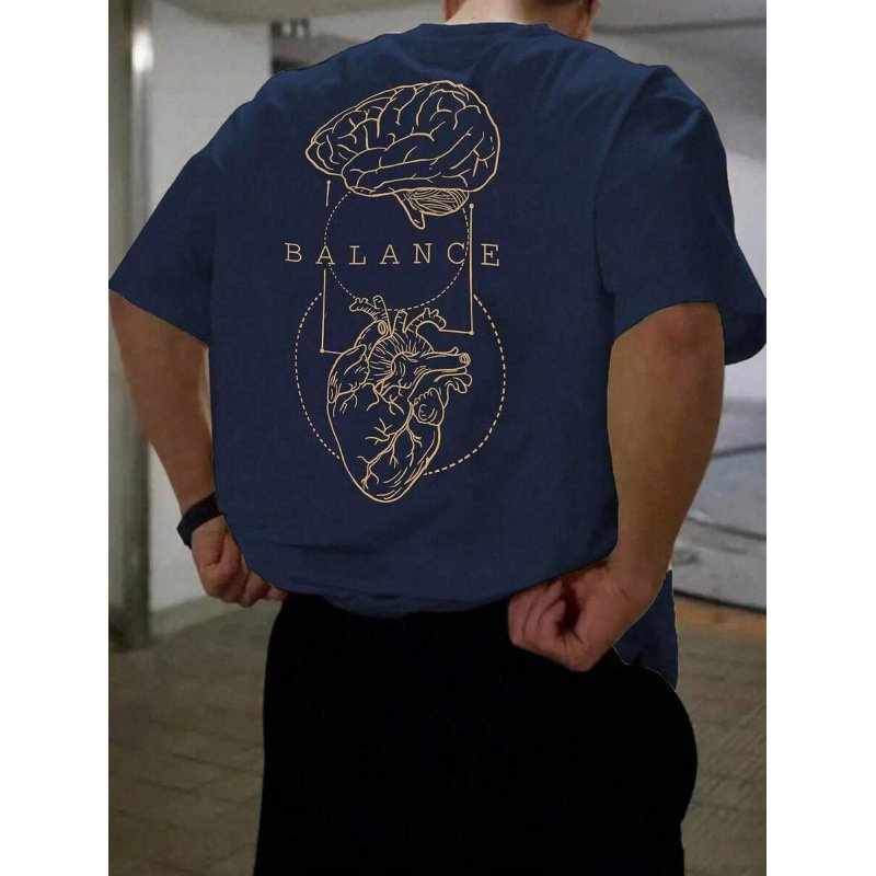 Fashionable Printed Loose-fitting Short-sleeved Shirt - Image 8