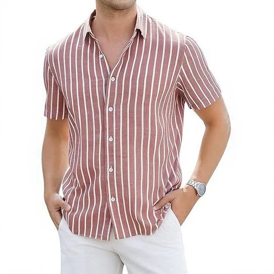 Mens Slim-fit Business Shirt Lightweight - Image 7