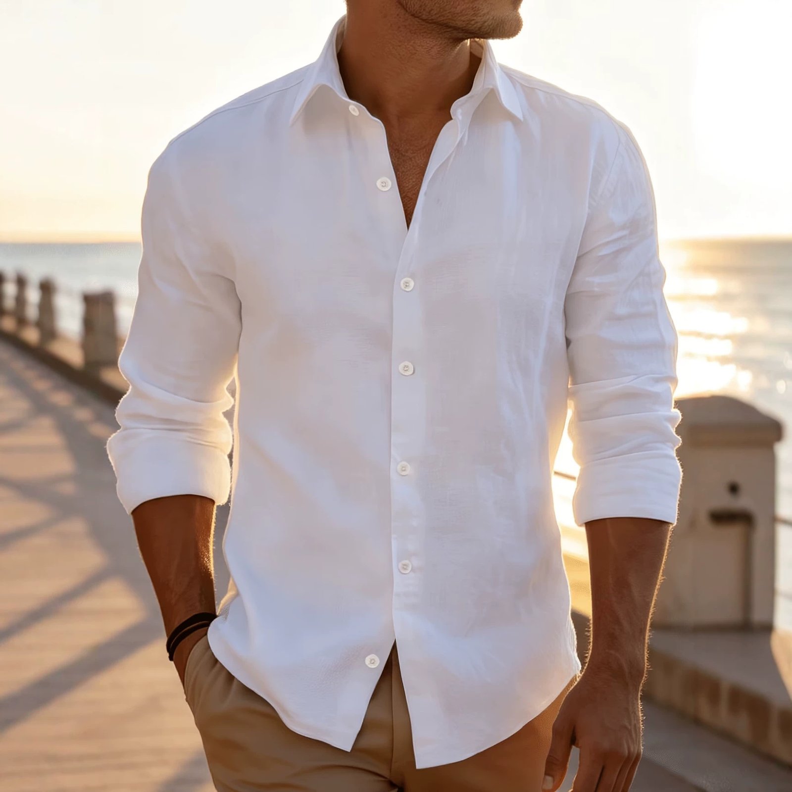 Spring And Autumn Business Formal Suit Slim-fit Mens - Image 5