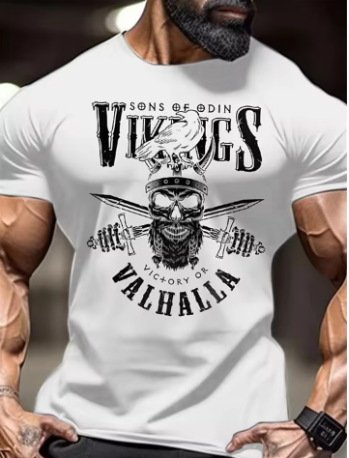 Mens Short-Sleeve Quick-Drying Crew-Neck T-Shirt - Image 4