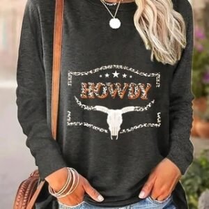 Women's Spring And Autumn Tops T-shirts