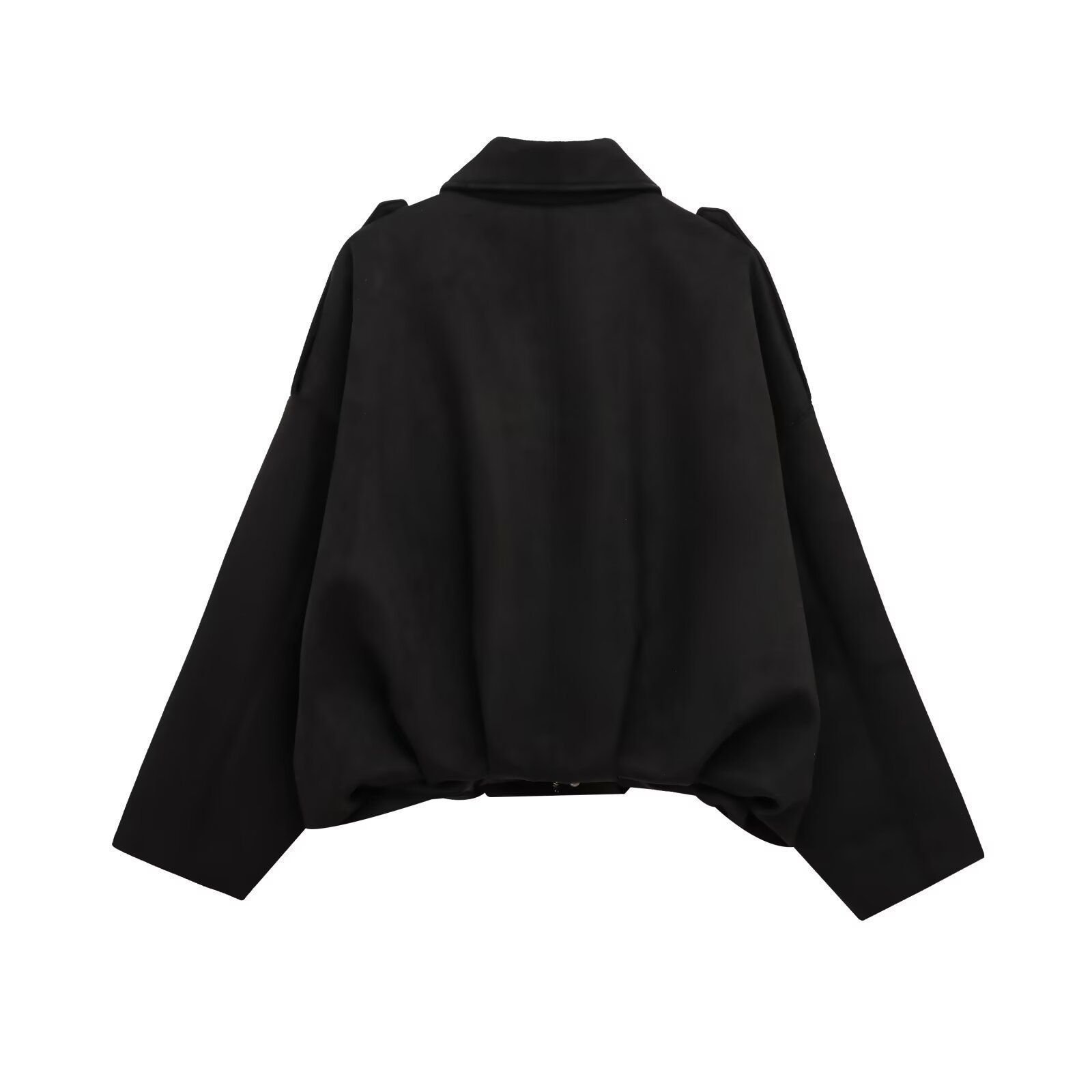 Faux Suede Texture Pilot Jacket - Men's Casual Zip Up Coat with Soft Touch Finish for Daily Wear - Image 10