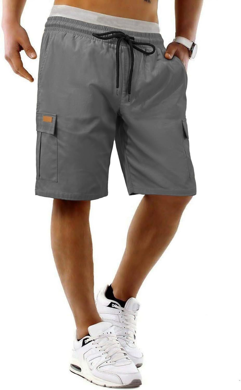 Casual Relaxed-fit Quick-drying Breathable Shorts With Multiple Pockets - Image 10