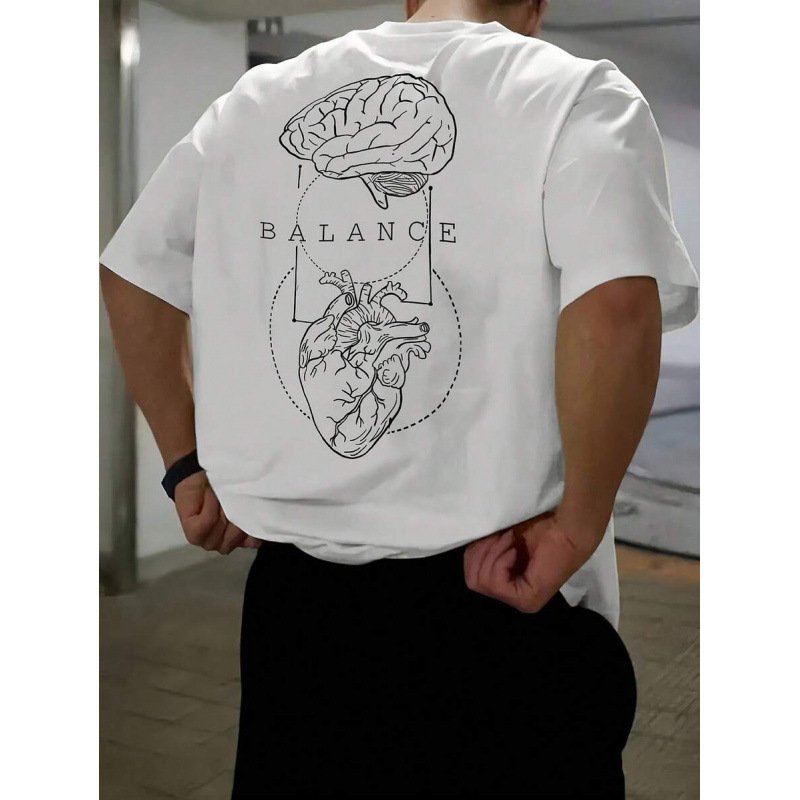 Fashionable Printed Loose-fitting Short-sleeved Shirt - Image 3