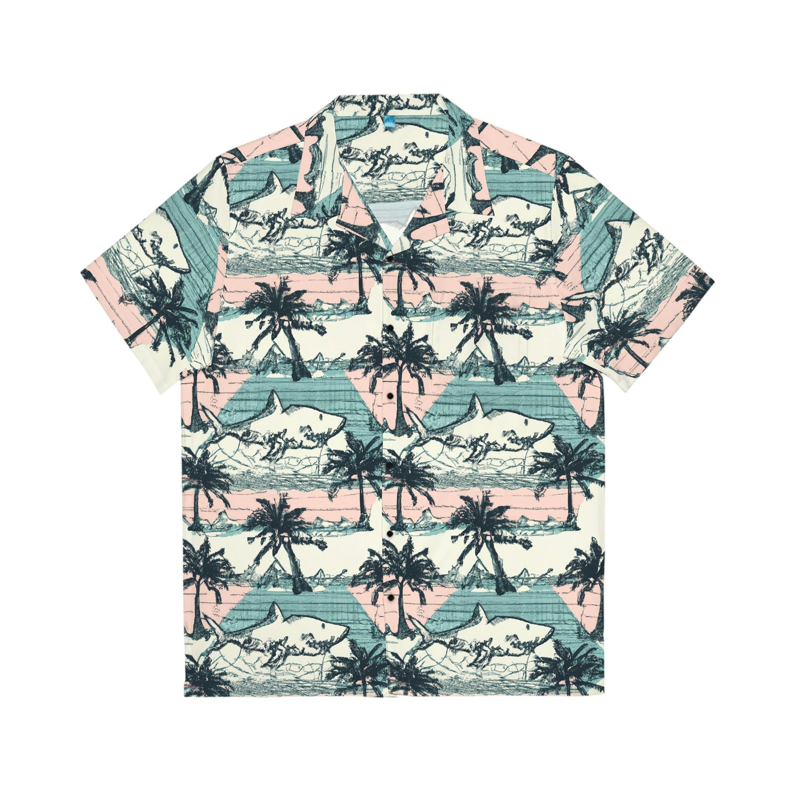 Men's Vintage Tropical Hawaiian Shirt - Image 20