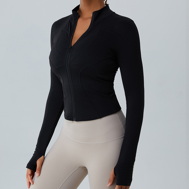 Fleece-Lined Yoga Jacket - Image 17