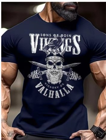 Mens Short-Sleeve Quick-Drying Crew-Neck T-Shirt - Image 2