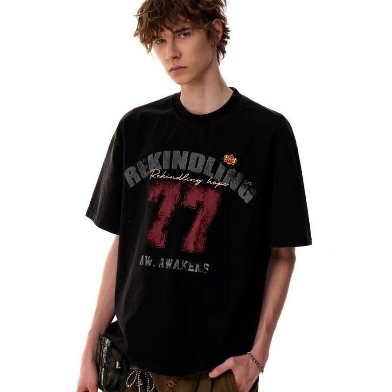 Street-style Loose-fitting Versatile Short-sleeve Top - Image 5