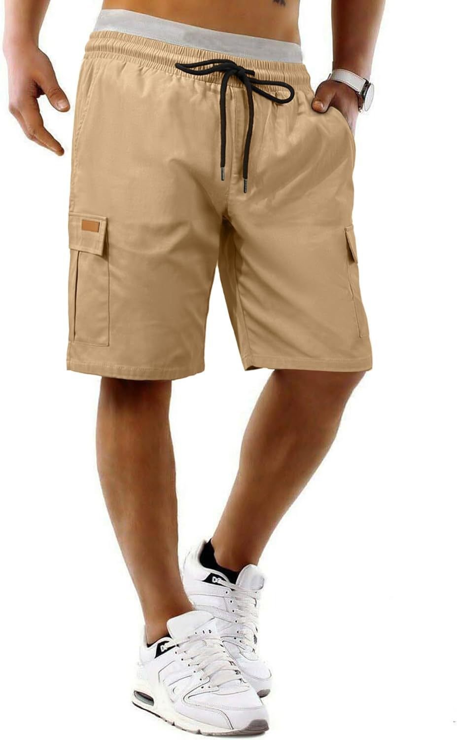 Casual Relaxed-fit Quick-drying Breathable Shorts With Multiple Pockets - Image 4
