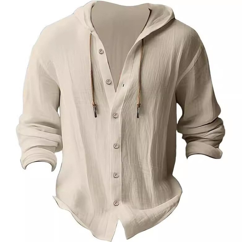 Casual Relaxed-fit Breathable Quick-drying Long-sleeve Shirt - Image 6