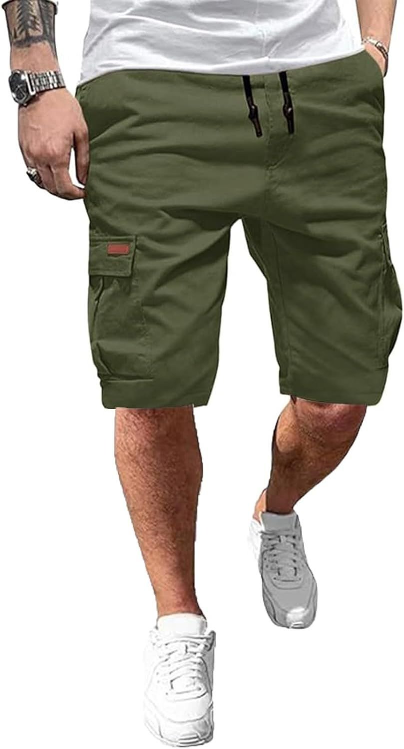 Casual Relaxed-fit Quick-drying Breathable Shorts With Multiple Pockets - Image 7