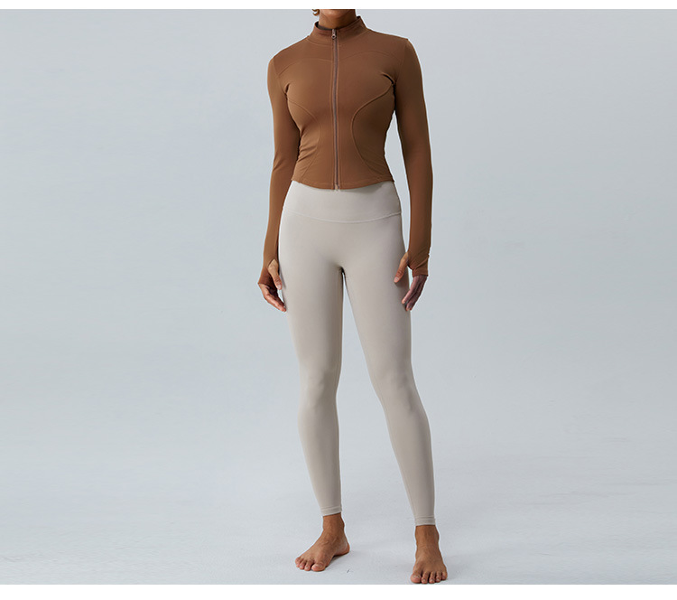 Fleece-Lined Yoga Jacket - Image 15