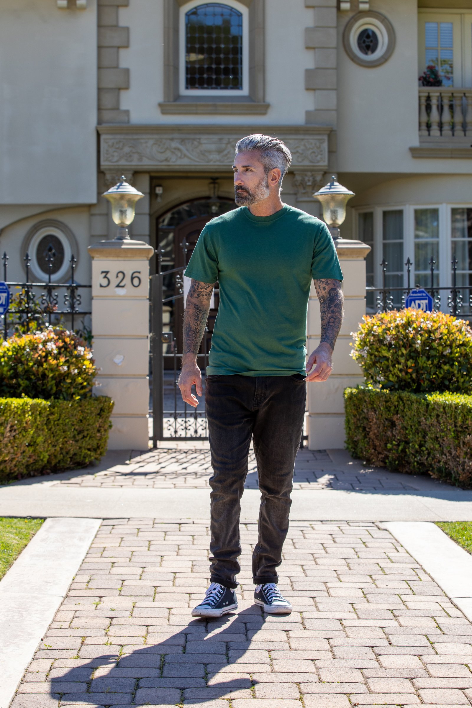 The Original Men's Bamboo Viscose/Organic Cotton Short Sleeve T-Shirt - Classic Cut - Image 7