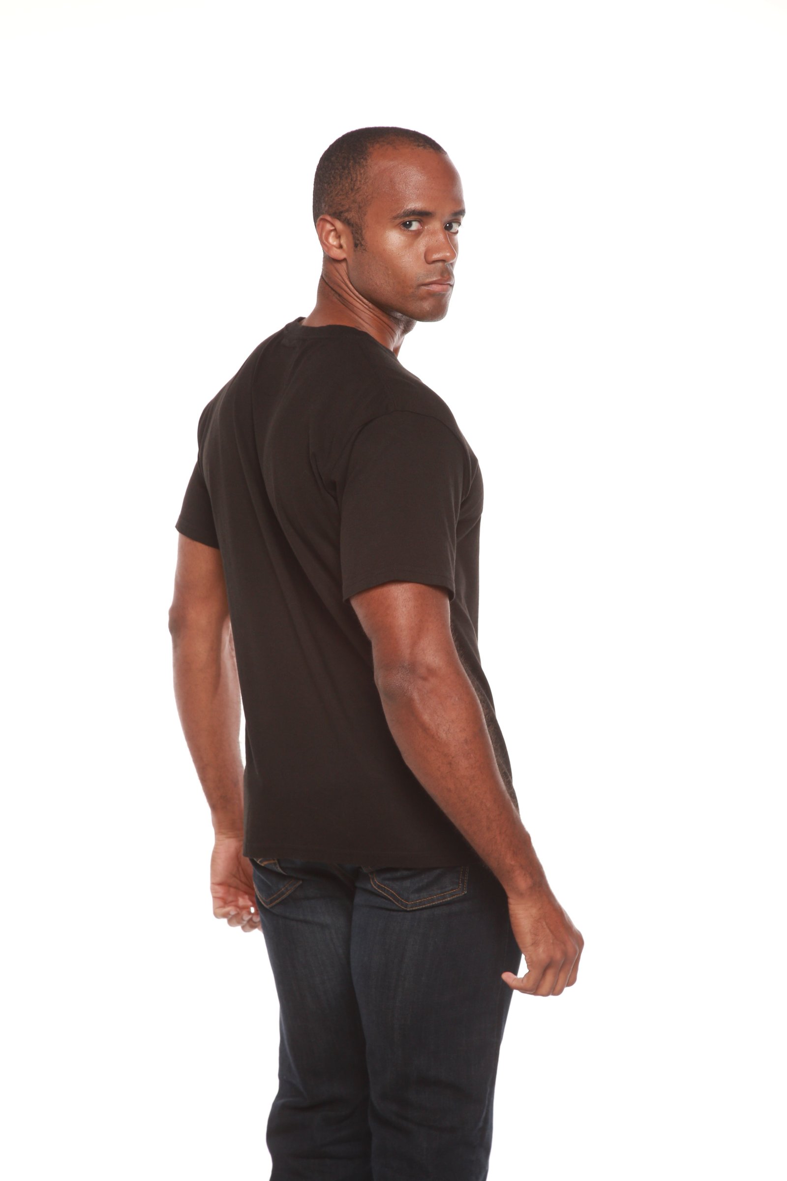 The Original Men's Bamboo Viscose/Organic Cotton Short Sleeve T-Shirt - Classic Cut - Image 9