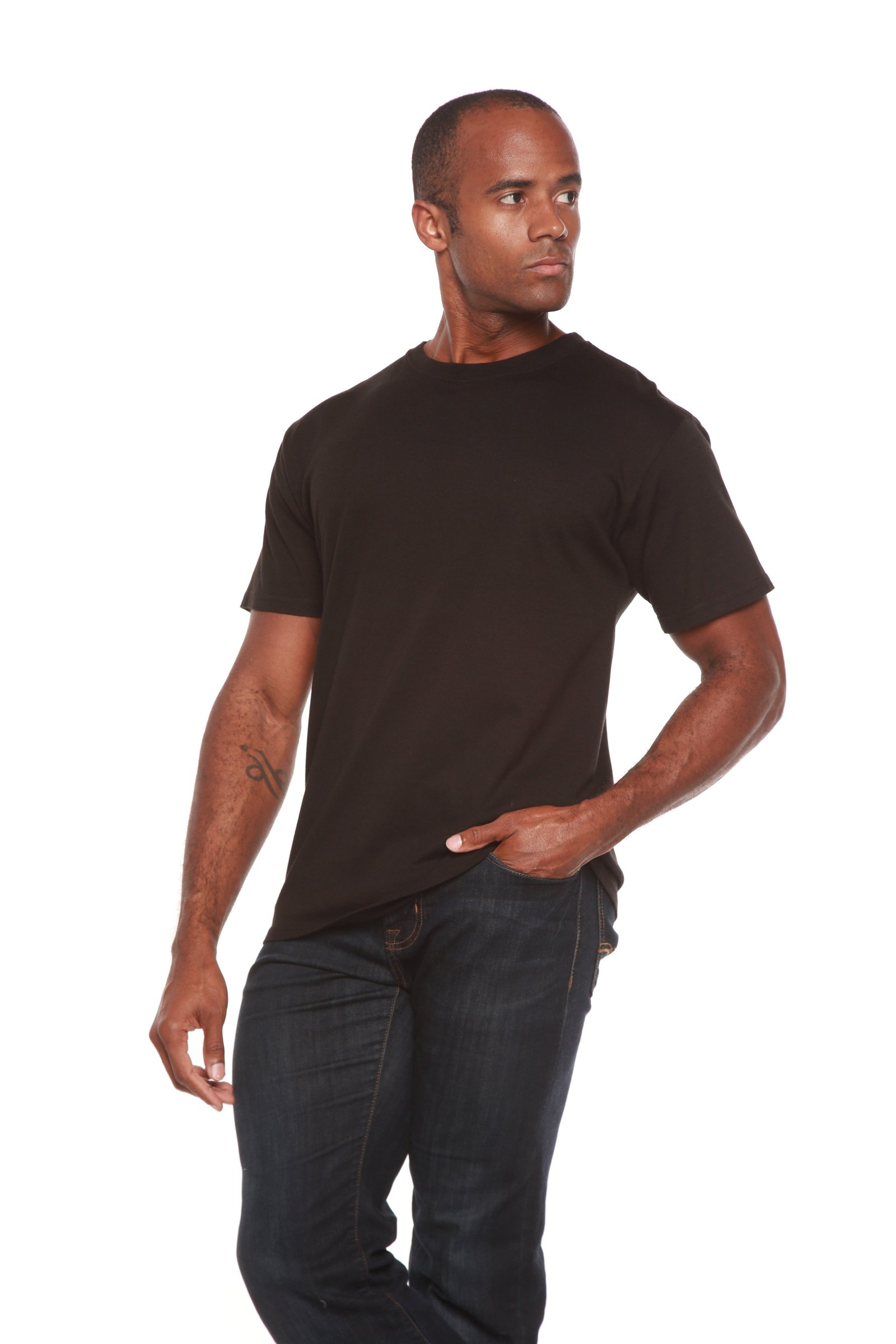 The Original Men's Bamboo Viscose/Organic Cotton Short Sleeve T-Shirt - Classic Cut - Image 8